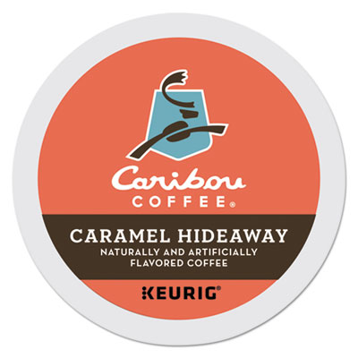 Caramel Hideaway K-Cups, Mild Roast, 24/Box