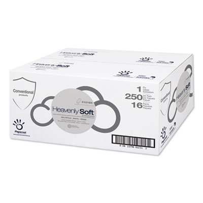 Heavenly Soft Multi-Fold Paper Towel, Standard, 1-Ply, 9.49 x 9.25, White, 250/Pack, 16 Packs/Carton