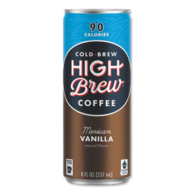 Cold Brew Coffee + Protein, Mexican Vanilla, 8 oz Can, 12/Pack