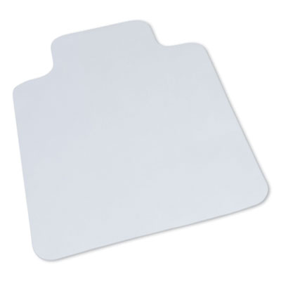 Hard Surface Chair Mat, Lip, 36 x 48, Clear
