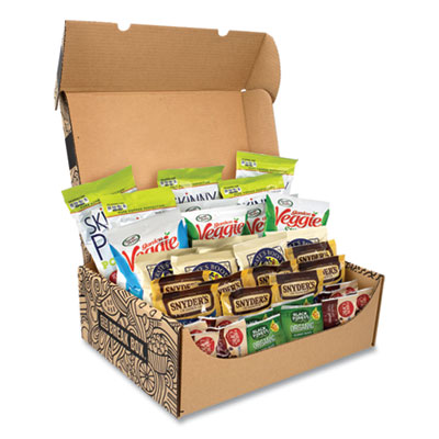 Healthy Snack Box, 37 Assorted Snacks/Box, Ships in 1-3 Business Days