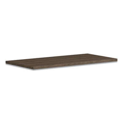 Coze Writing Desk Worksurface, Rectangular, 48" x 24", Florence Walnut