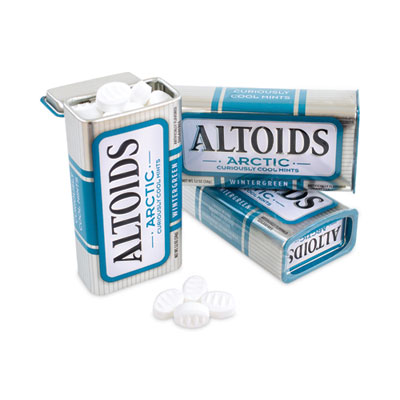 Arctic Wintergreen Mints, 1.2 oz, 8 Tins/Pack, Ships in 1-3 Business Days