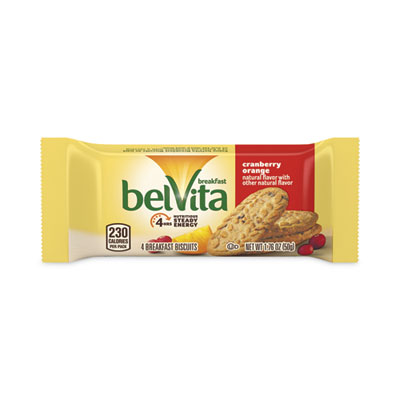 Cranberry Orange Crunchy Breakfast Biscuits, 1.76 oz Packet of 6, 5 Packs/Box, 6 Boxes/Carton, Ships in 1-3 Business Days