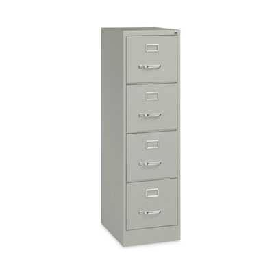 Vertical Letter File Cabinet, 4 Letter-Size File Drawers, Light Gray, 15 x 22 x 52