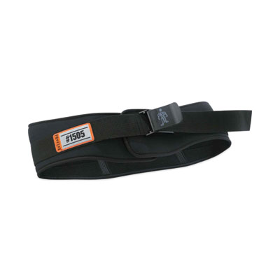 ProFlex 1505 Low-Profile Weight Lifters Back Support Belt, Medium, 30" to 34" Waist, Black, Ships in 1-3 Business Days