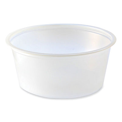 Portion Cups, 2 oz, Clear, 2,500/Carton
