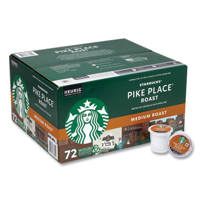 Pike Place Coffee K-Cups, 72/Carton, Ships in 1-3 Business Days