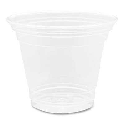 PET Plastic Cups, 9 oz, Clear, 1,000/Carton