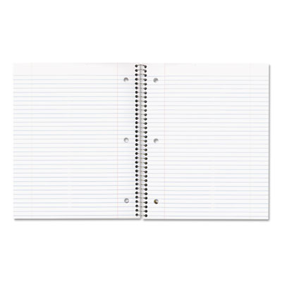 Single-Subject Wirebound Notebooks, Medium/College Rule, Randomly Assorted Kraft Covers, (100) 11 x 8.88 Sheets