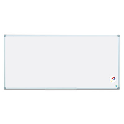 Earth Gold Ultra Magnetic Dry Erase Boards, 96 x 48, White Surface, Silver Aluminum Frame