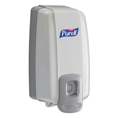 NXT SPACE SAVER Dispenser, 1,000 mL, 5.13 x 4 x 10, White/Gray