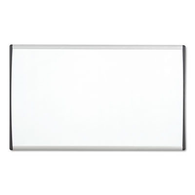 ARC Frame Cubicle Dry Erase Board, 24 x 14, White Surface, Silver Aluminum Frame
