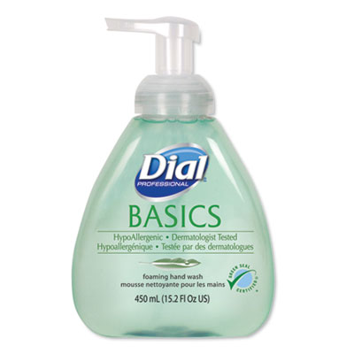Basics Hypoallergenic Foaming Hand Wash, Honeysuckle, 15.2 oz
