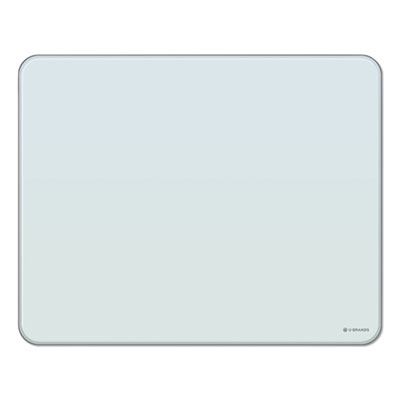 Cubicle Glass Dry Erase Board, 20 x 16, White Surface