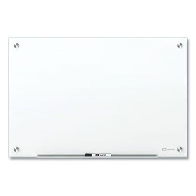 Brilliance Glass Dry-Erase Boards, 24 x 18, White Surface