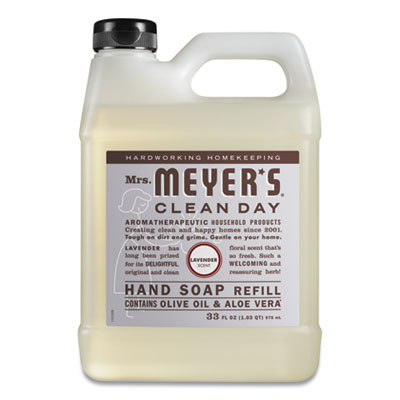 Clean Day Liquid Hand Soap, Lavender, 33 oz, 6/Carton