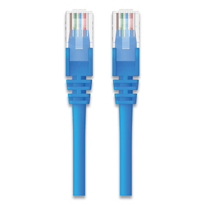 CAT6 UTP Computer Patch Cable, 7 ft, Blue