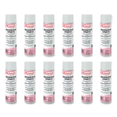 Spray Q Disinfectant, Country Fresh Scent, 17 oz Aerosol Spray, 12/Carton