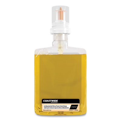J-Series Foam Hand Soap, Citrus, 1,200 mL Refill, 2/Carton