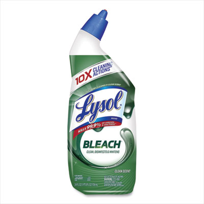 Disinfectant Toilet Bowl Cleaner with Bleach, 24 oz