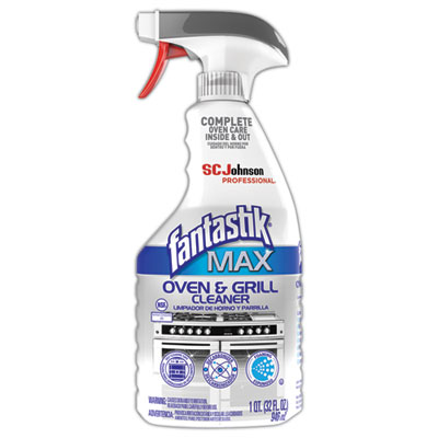 MAX Oven and Grill Cleaner, 32 oz Bottle, 8/Carton
