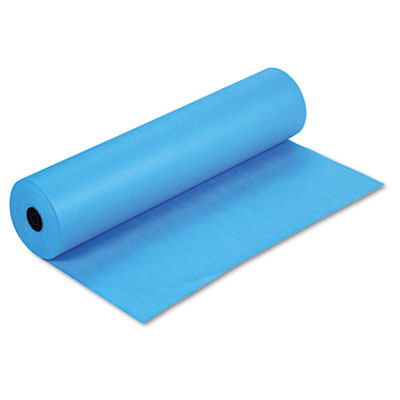 Spectra ArtKraft Duo-Finish Paper, 48 lb Text Weight, 36" x 1,000 ft, Bright Blue