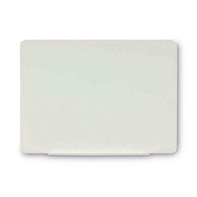 Magnetic Glass Dry Erase Board, 36 x 24, Opaque White Surface