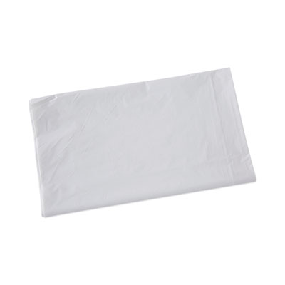 Linear Low Density Industrial Can Liners, 33 gal, 0.9 mil, 33 x 39, White, 100/Carton