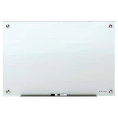 Brilliance Glass Dry-Erase Boards, 36 x 24, White Surface