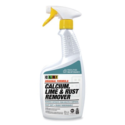 Calcium, Lime and Rust Remover, 32 oz Spray Bottle, 6/Carton