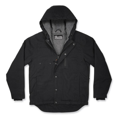 N-Ferno 6468 Duck Canvas Work Jacket, 2X-Large, Black, Ships in 1-3 Business Days