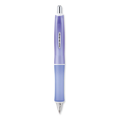Dr. Grip Frosted Advanced Ink Ballpoint Pen, Retractable, Medium 1 mm, Black Ink, Purple Barrel