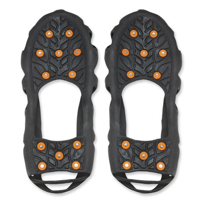 Trex 6304 One-Piece Step-In Full Coverage Ice Cleats, Small, Black, Pair, Ships in 1-3 Business Days